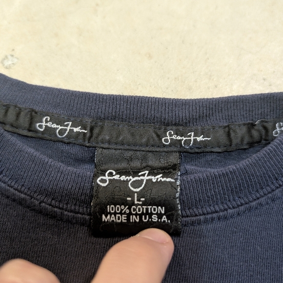 VTG Sean John Shirt Graphic Faded Mens L - Picture 3 of 8